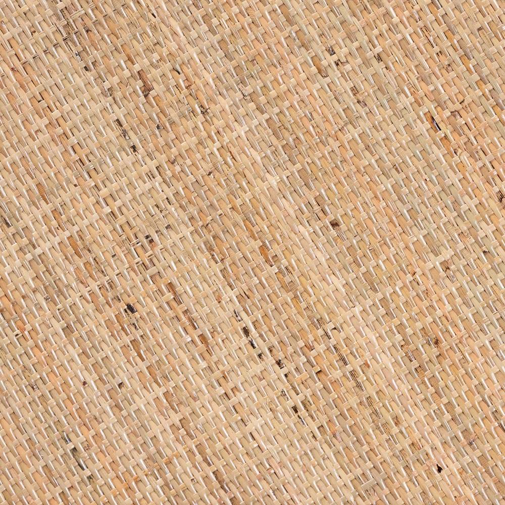 Jayden Modern Wicker Fair Natural Brown Finished Rattan 2-Piece End Table Set