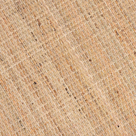 Jayden Modern Wicker Fair Natural Brown Finished Rattan 2-Piece End Table Set