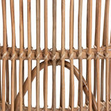 Genera Modern Wicker Fair Natural Rattan Lounge Chair