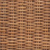 Neola Modern Wicker Fair Natural Rattan 2-Piece Dining Chair Set