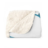 White Shark Sherpa Fleece Blanket