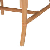 Rio Modern Wicker Fair Natural Brown Rattan Dining Chair