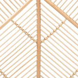 Walid Modern Wicker Fair Natural Brown Rattan Queen Size Standalone Headboard
