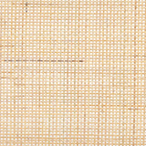 Reegan Modern Wicker Fair Two-Tone Black and Natural Brown Rattan Queen Size Standalone Headboard