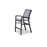 Kendall Outdoor Sling Balcony Height Stacking Cafe Chair by Telescope Casual Model 1324-9K80