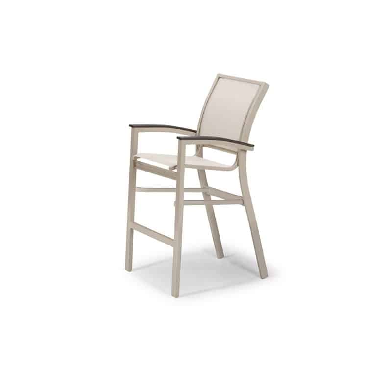 Bazza Outdoor MGP Sling Bar Height Stacking Cafe Chair by Telescope Casual Model 1335-Z090