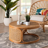 Wicker Fair Eldon Honey Rattan Coffee Table
