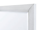Point Breeze Mirror Fresh White Finish with Soft Grey Glaze Model FL-B65038-FRESHWHITE by Finn & Louise