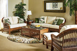 Bermuda Pecan Coffee Table by South Sea Rattan Model 1444