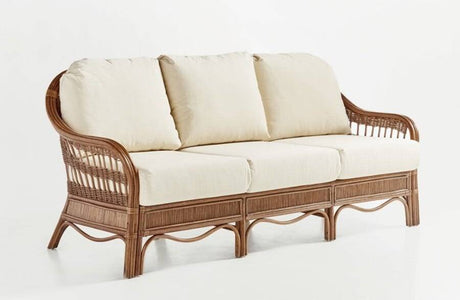 Bermuda Pecan 4 Pc Living Room Set by South Sea Rattan Model 1400