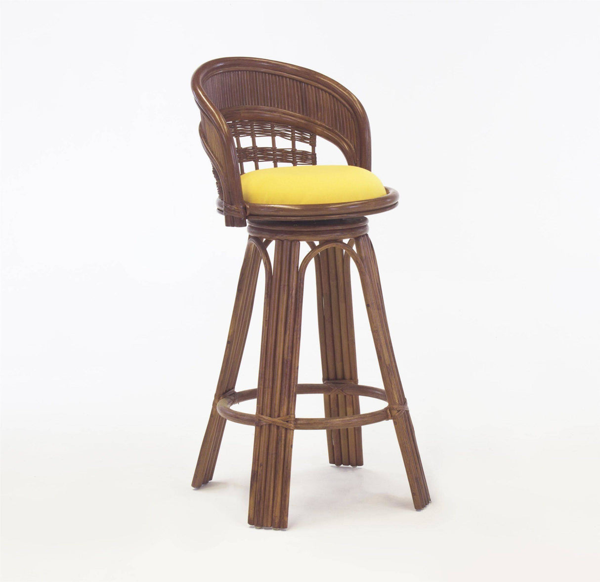 Bermuda Pecan Barstool or Counterstool by South Sea Rattan Model 1409