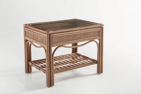 Bermuda Pecan 4 Pc Living Room Set by South Sea Rattan Model 1400