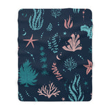 Oceanic Vice Sherpa Fleece Blanket