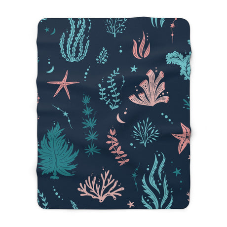 Oceanic Vice Sherpa Fleece Blanket