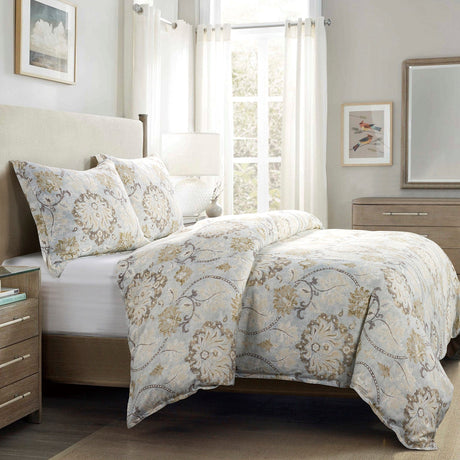 Shallow Blues Bedding Set