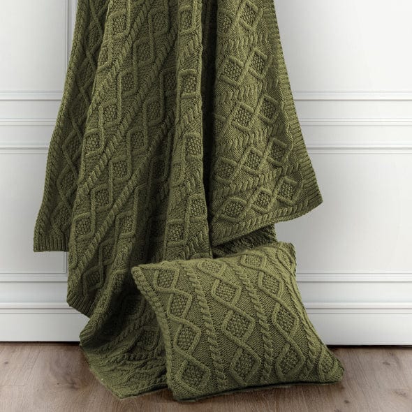 Diamond Knit Throw Blanket