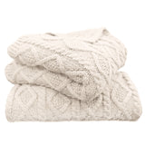 Diamond Knit Throw Blanket