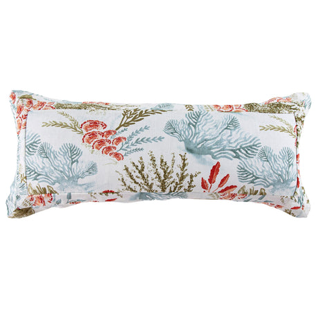 Coral Hues Lumbar Pillow