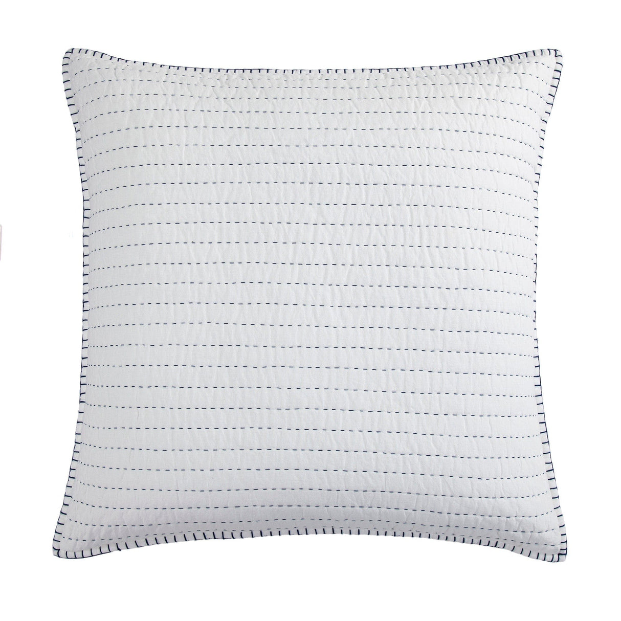 Indigo Striped Euro Sham