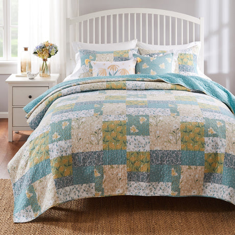 Checkered Mist Quilt Set