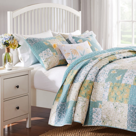 Checkered Mist Quilt Set