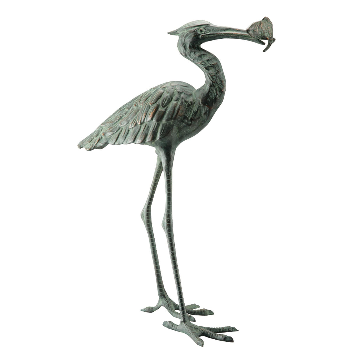 Dinner Time Crane Sculpture