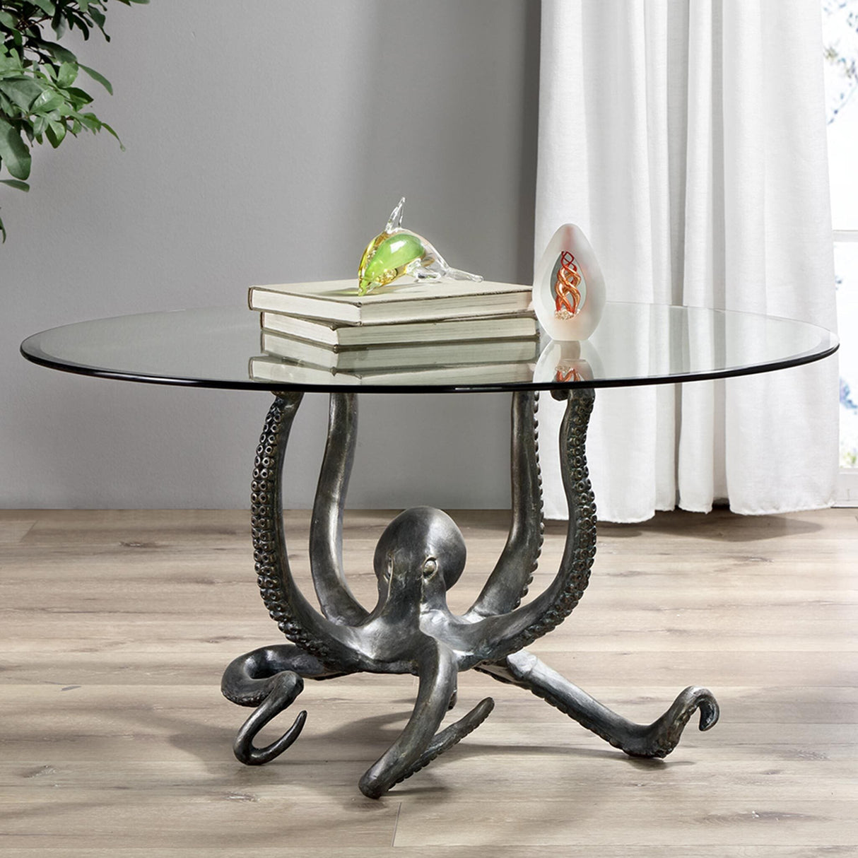 Octopus Glass Coffee Table