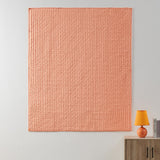Orange Stripe Throw