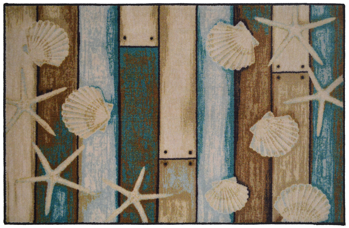 Boardwalk Friends Accent Rug