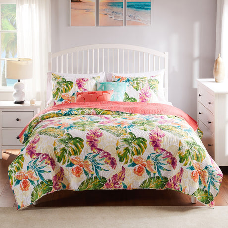 Bright Tropics Quilt Set