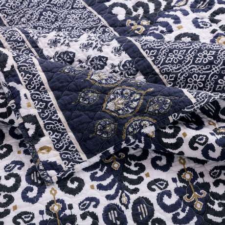 Indigo Falls Quilt Set