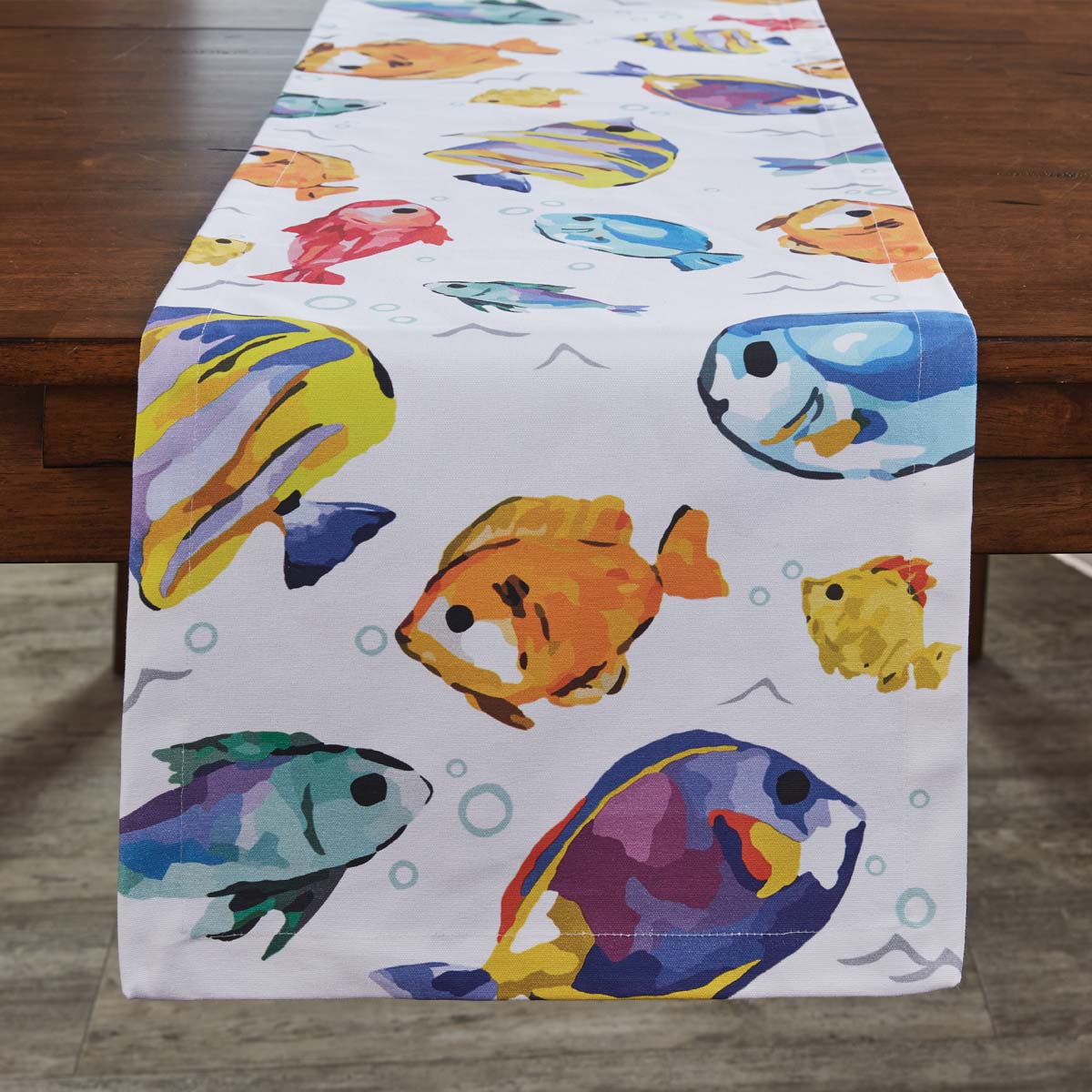 Colorful Sea 72" Table Runner