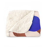 Aqua Turtle Sherpa Fleece Blanket