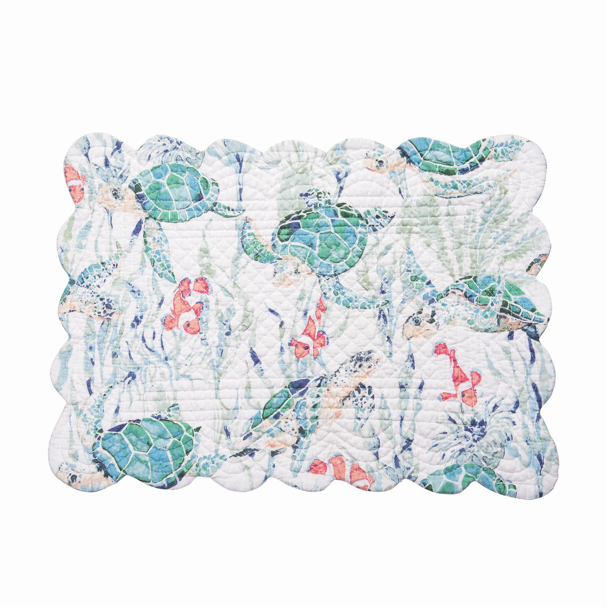 Sea Turtle Aqua Placemat Set