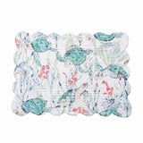 Sea Turtle Aqua Placemat Set