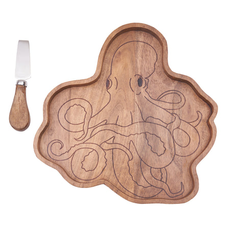 Octopus Serving Board & Spreader Set
