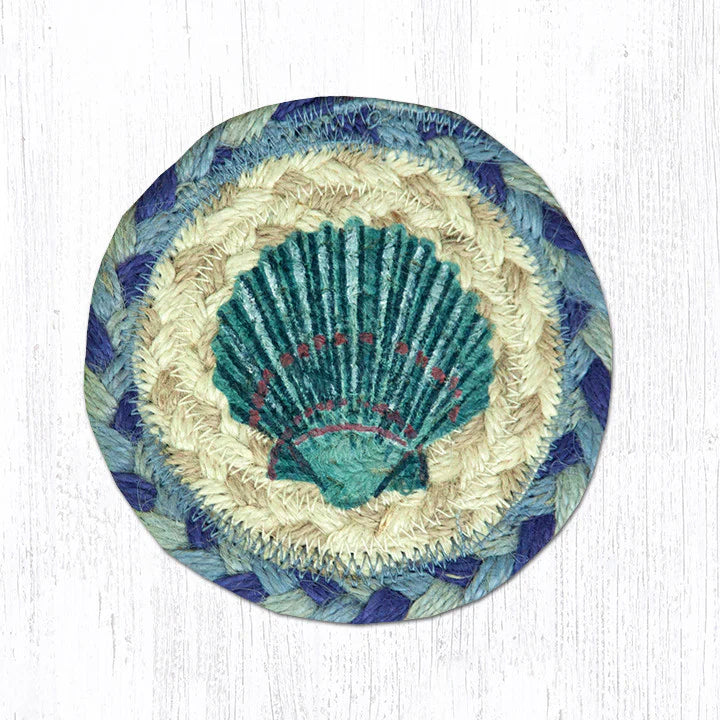 Sea Scallop Printed Coaster