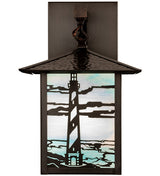 Lighthouse Coast 9" Sailboat Wall Sconce
