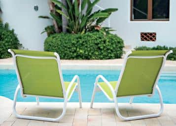 Gardenella Outdoor MGP Sling Arm Chair by Telescope Casual Model 433-7670