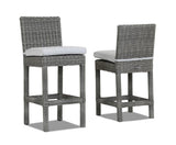 Emerald II Wicker Barstool Model 1802-7B by Sunset West