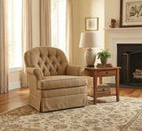 Beverly Swivel Rocker with Skirt by Stanley Chair 180SWSK