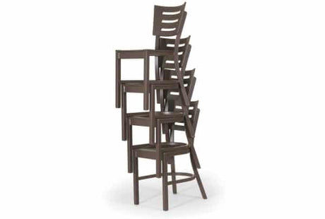Avant Outdoor MGP Aluminum Balcony Height Stacking Chair by Telescope Casual Model 1828H-8930