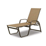 Aruba Outdoor Sling Four-Position High Bed Lay-flat Stacking Chaise by Telescope Casual Model 1840-5790