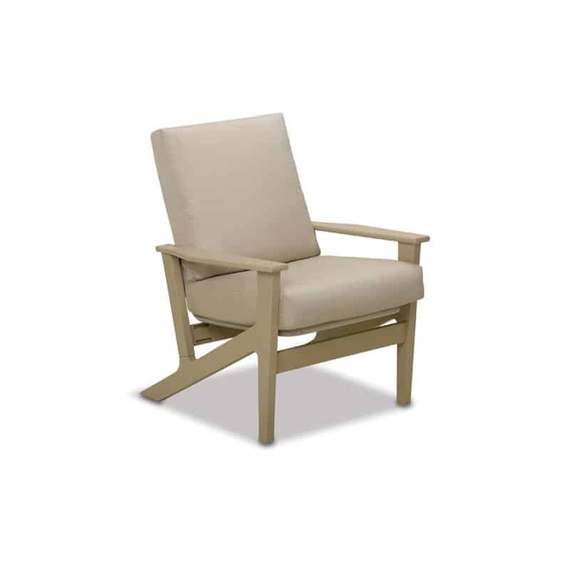 Wexler Outdoor MGP Cushion Chat Height Arm Chair by Telescope Casual Model 1953-5W70