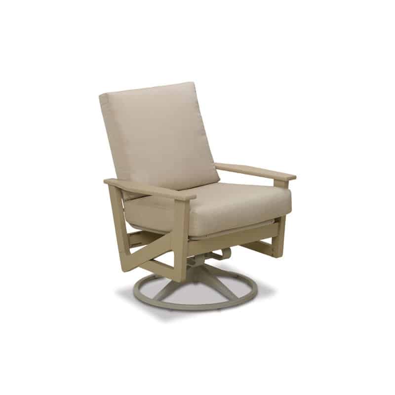 Wexler Outdoor MGP Cushion Chat Height Swivel Rocker by Telescope Casual Model 1954-5W60