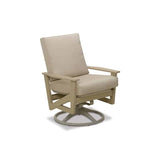 Wexler Outdoor MGP Cushion Chat Height Swivel Rocker by Telescope Casual Model 1954-5W60