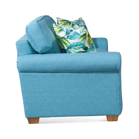 Bedford Casual Loveseat with Rolled Armrests by Braxton Culler Made in the USA Model 728-019