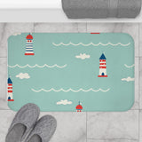 Seaside Beam Bath Mat