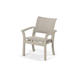 Dune Outdoor MGP Sling Stacking Cafe Chair by Telescope Casual Model 2027-9N00
