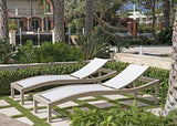 Bazza Outdoor MGP Sling Four-Position Contour Armless Chaise by Telescope Casual Model 1030-Z030